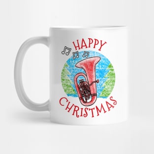 Christmas Tuba Tubaist Brass Musician Xmas 2022 Mug